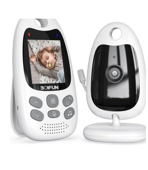 BOIFUN Video-Babyphone mit Kamera und Elterneinheit